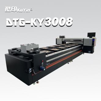 酷印DTG-KY3008多工位白墨直喷机